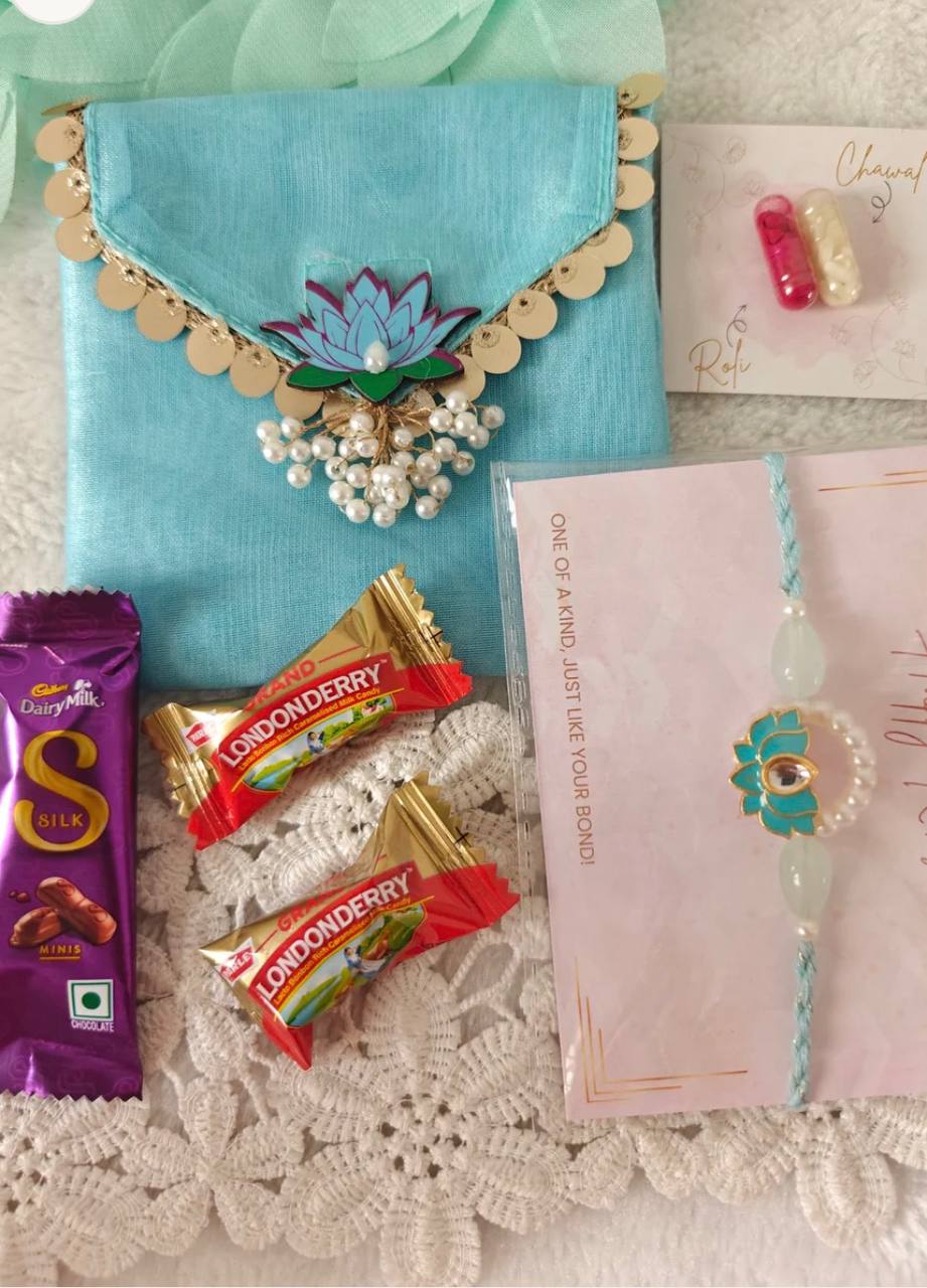 Lotus Bhai Rakhi