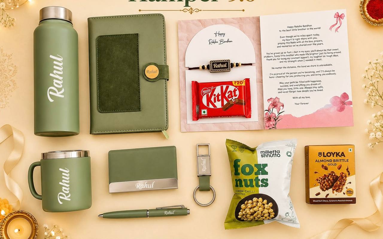 Perfect Personlised Rakhi hamper just for 37$