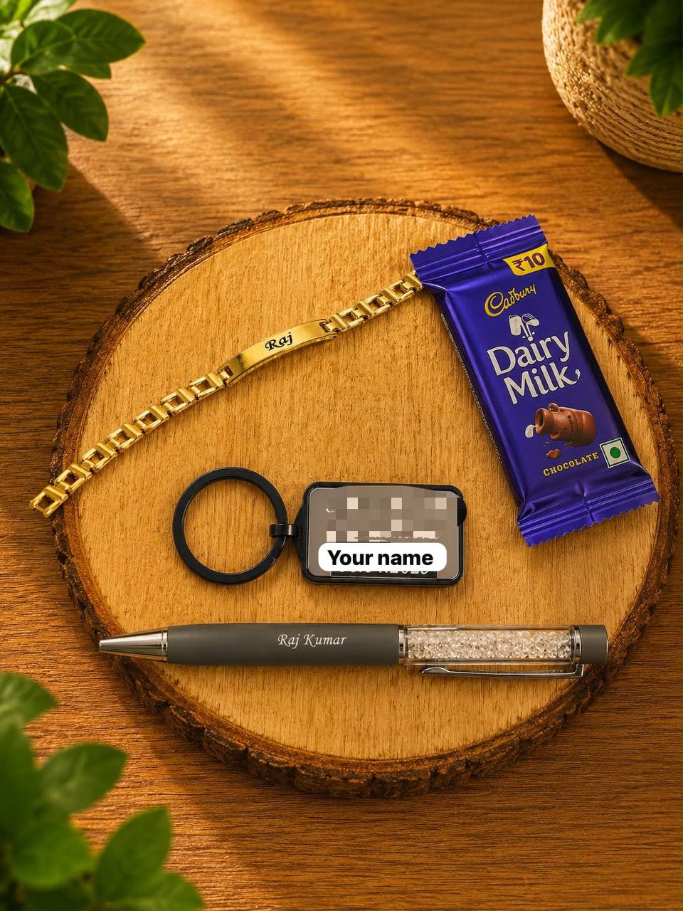 Personlised Rakhi combo
Just for 12$