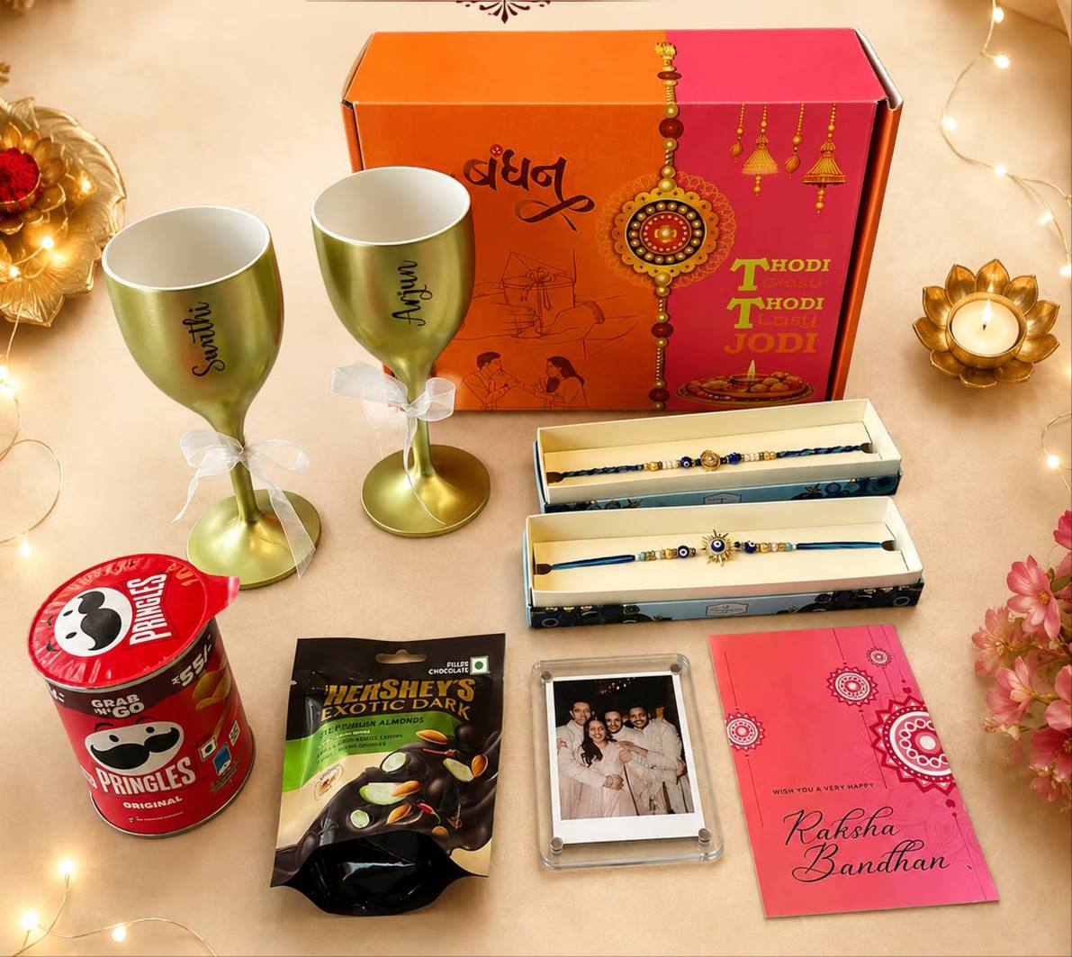 Bhai bhabhi Rakhi hamper