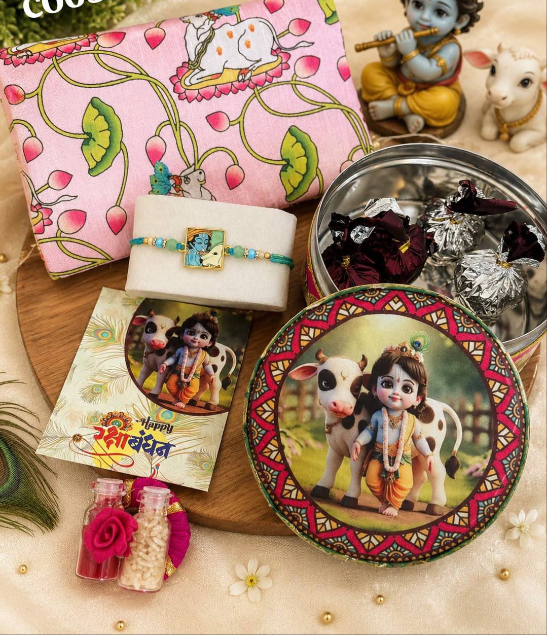 Krishna Rakhi combo just for 18&