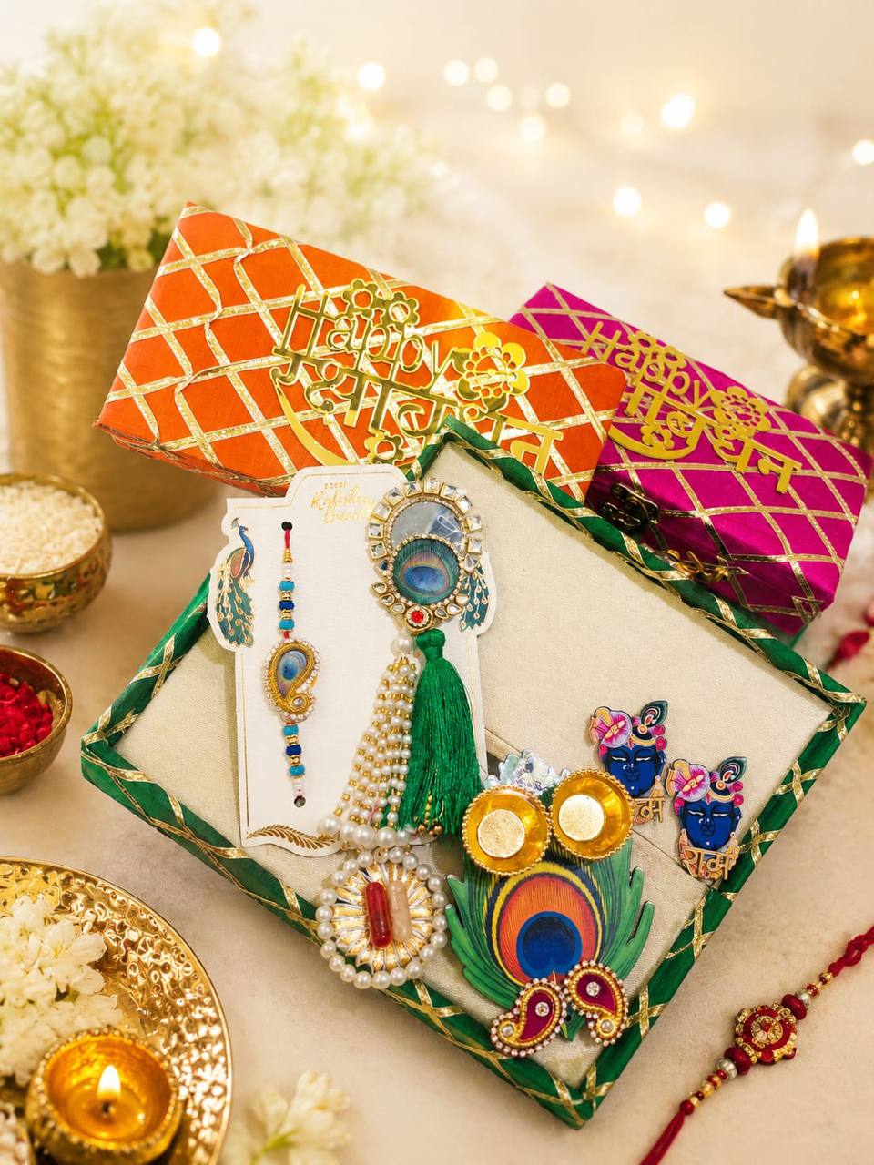 Budget Rakhi hamper box