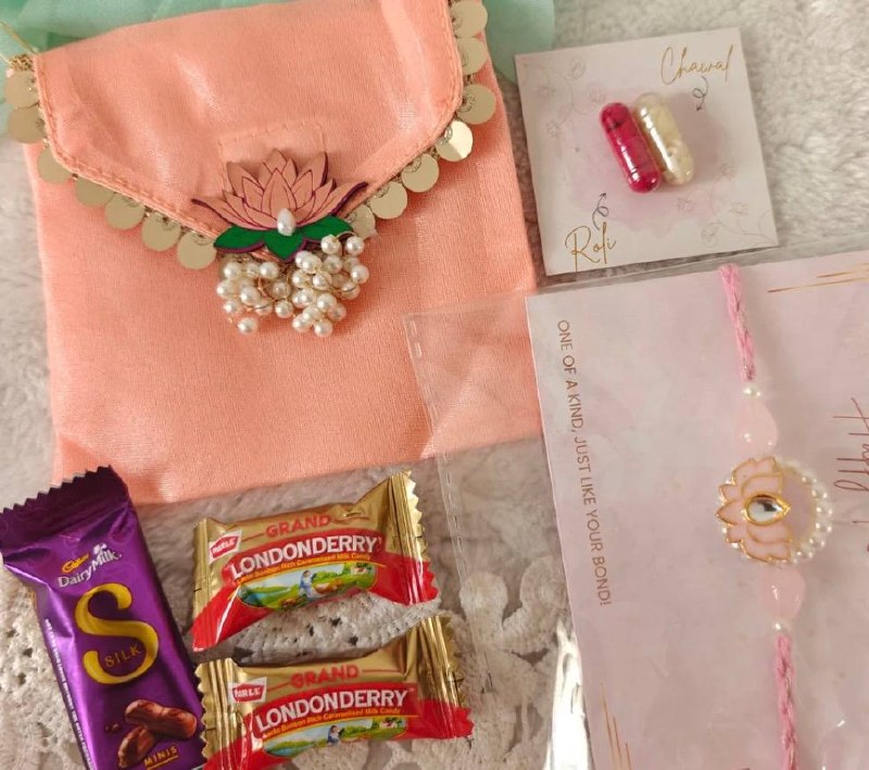 Lotus Bhai Rakhi