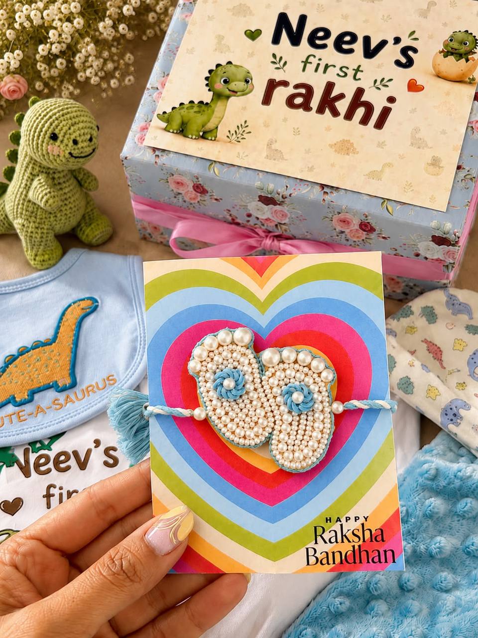 Personlised First Rakhi Gift
