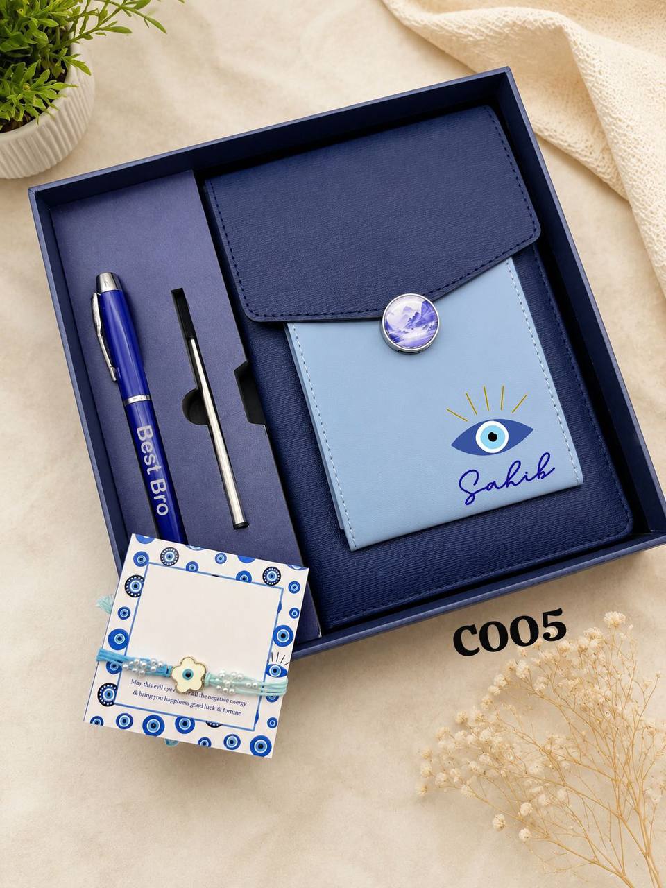 Personalised Rakhi Gift Set