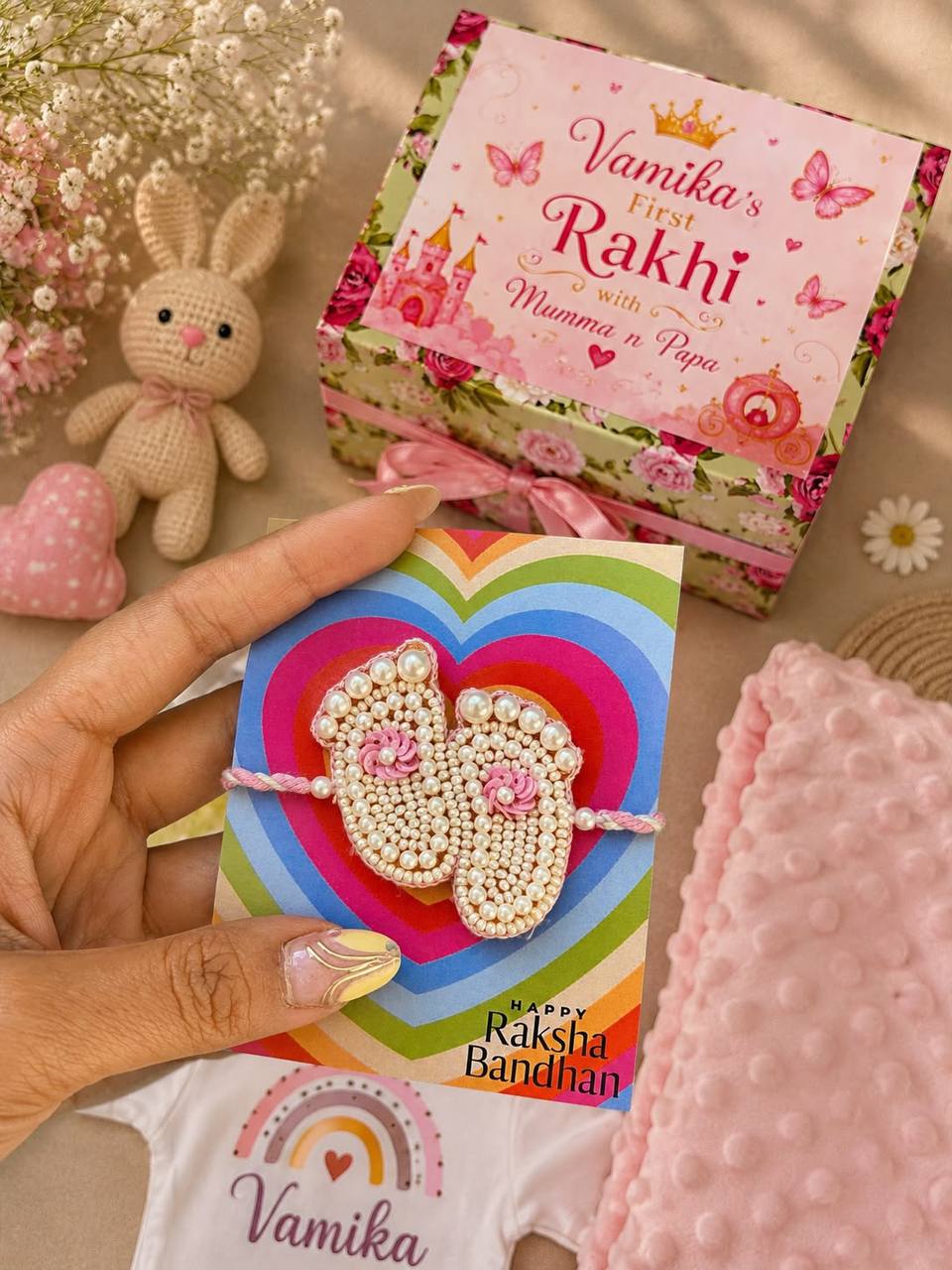 Personlised First Rakhi Gift