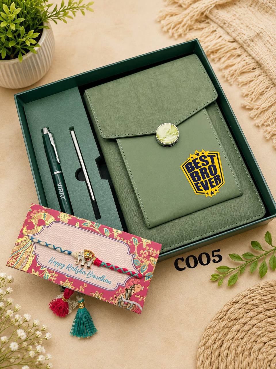 Personalised Rakhi Gift Set